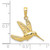 10K Hummingbird in Flight Pendant 10C3477
