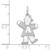 14k White Gold Kid Charm XK1136W