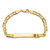 14K Medical Red Enamel Anchor ID Bracelet XM570FR-7