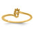 14k Genuine 2 Stone Mother's Ring XMR15/2GY