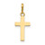 14k Children's Cross Pendant YC1125