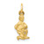 10k Aquarius Zodiac Charm 10ZC486