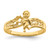14k Genuine 2 Stone Mother's Ring XMR18/2GY