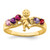 14k Synthetic Family Jewelry Ring XMR18/5SY