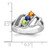 Sterling Silver Rhodium-plated Family Jewelry Mounting XMR5/3SSM-9