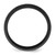 Chisel Black Zirconium Polished 6mm Band ZCR108-13