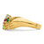 14k 6 Synthetic Stone Family Ring XMR51/6SY