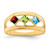14k Synthetic Family Jewelry Ring XMR63/3SY