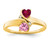 14k Genuine Family Jewelry Ring XMR70/2GY