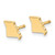 Sterling Silver Gold-plated Missouri State Earrings XNE50GP-MO