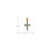 14k Blue Topaz and Diamond Cross Pendant XP3387BT/A