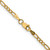 10k 2.5mm Semi-Solid Figaro Chain 10BC120-20