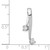 14k White Gold AA 2-3.0mm Diamond Chain Slide XP34WAA