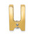 14k A 5.25mm Diamond Slide XS225A