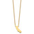 Sterling Silver/Gold-plated California State Necklace XNA706GP-CA