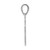 Sterling Silver/Rhodium-plated Vermont State Pendant XNA707SS-VT