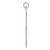 Sterling Silver Rhodium-plated Medical Jewelry Pendant XSM61