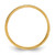 14k 3mm Design Etched Wedding Band Size 5.5 XWB249-5.5