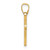 14k Cross Pendant XR768