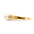 14k FW Cultured Pearl ring Y1847PL