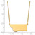 14KY Montana State Necklace XNA706Y-MT
