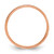 14k Rose Gold 3mm Design Etched Wedding Band Size 5 XWB251-5