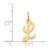 14k Small Script Letter L Initial Charm YC658L