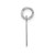 14KW Small Block Letter D Initial Charm YC665D
