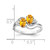 14k White Gold 6x4mm Oval Citrine AAA Diamond ring Y4618CI/AAA