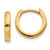 10k 2.25mm Hinged Hoop Earrings 10TL153