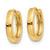 10k 2.25mm Hinged Hoop Earrings 10TL153