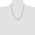 14k 3.8mm Regular Rope Chain 027S-22