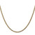 10k 2.5mm Semi-Solid Curb Link Chain 10BC124-16