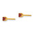 Inverness 14k 3mm July Crystal Birthstone Post Earrings 99E