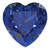Created Blue Sapphire 8mm Heart CS-0800-HTF-BL