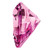 Created Pink Sapphire 8mm Heart CS-0800-HTF-PK