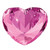 Created Pink Sapphire 8mm Heart CS-0800-HTF-PK