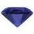 Created Blue Sapphire 2.75mm Round CS-0275-RDF-BL