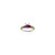 Sterling Silver Antiqued w/14k 2-stone Mother's Ring Mounting QMR16/2-9