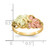 10k Tri-color Black Hills Gold Flower Ring 10BH664