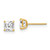 14k Madi K CZ Stud Post Earrings SE2273