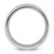 Chisel Titanium Polished Black IP-plated Textured Center 8mm Band TB564-9
