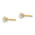 14k Madi K CZ Stud Post Earrings SE2269