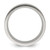 Chisel Titanium Polished Laser-cut Grooved 8mm Band TB530-10.5