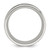 Chisel Titanium with Brushed Center Laser Design Mountains 8mm Band TB517-9