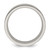Chisel Titanium Polished with Black Resin and Wood Inlay 8mm Band TB538-12