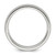Chisel Titanium Polished and Textured 6mm Band TB528-10