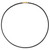 14k 2mm 16in Black Leather Cord Necklace XG260-16