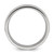 Chisel Stainless Steel Polished with Chain Inlay 7mm Center SR755-7.5