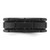 Chisel Titanium Brushed and Polished Black IP-plated Notched 8mm Band TB514-9.5